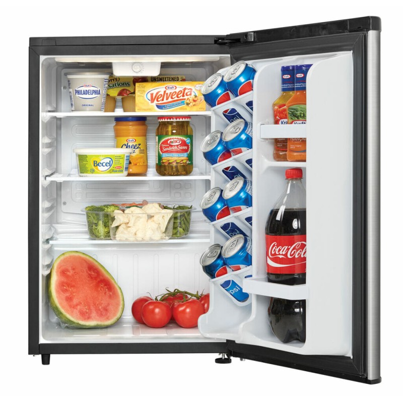 Danby 2.6 cu. ft. Contemporary Classic Compact Fridge in Stainless Steel
