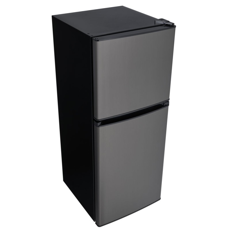 Danby 4.7 cu. ft. 2-door Compact Fridge in Black Stainless Steel