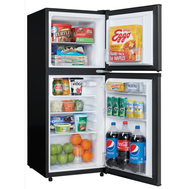 Danby 4.7 cu. ft. 2-door Compact Fridge in Black Stainless Steel