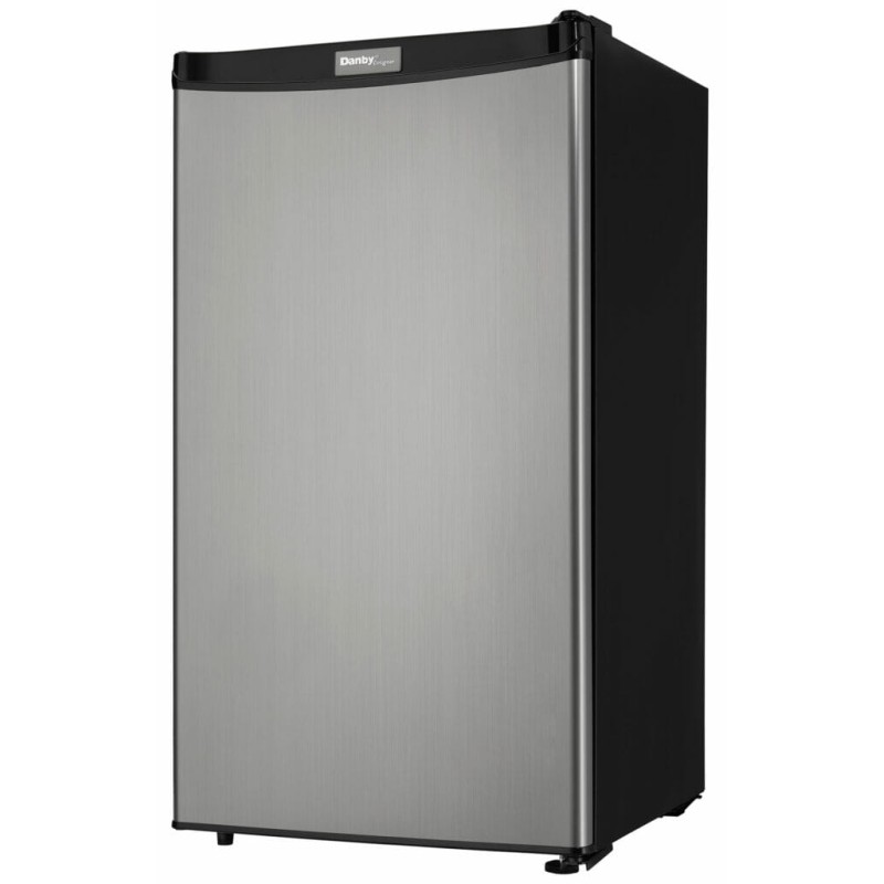 Danby Designer 3.2 cu. ft. Compact Fridge in Stainless Steel