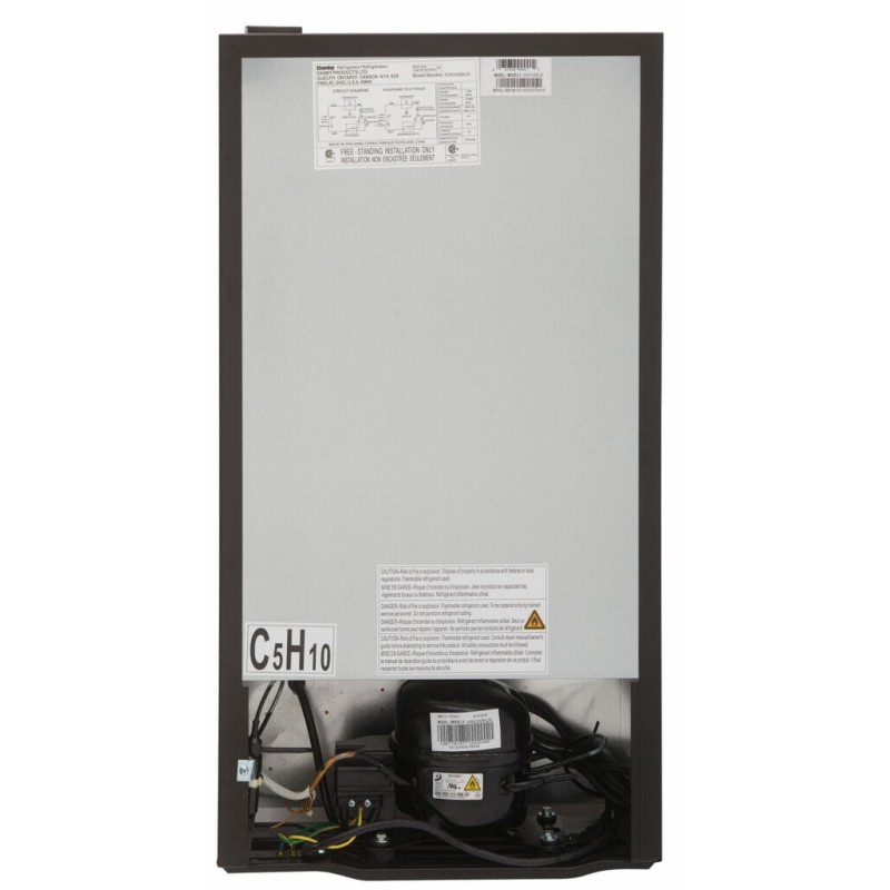 Danby Designer 3.2 cu. ft. Compact Fridge in Stainless Steel