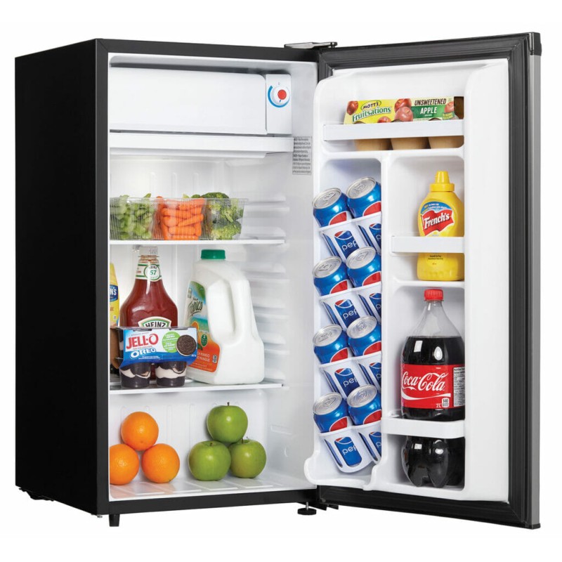 Danby Designer 3.2 cu. ft. Compact Fridge in Stainless Steel