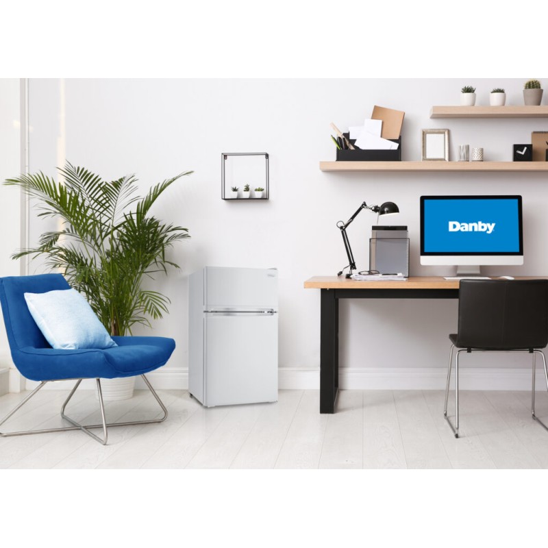 Danby 3.1 cu. ft. 2-door Compact Fridge in White