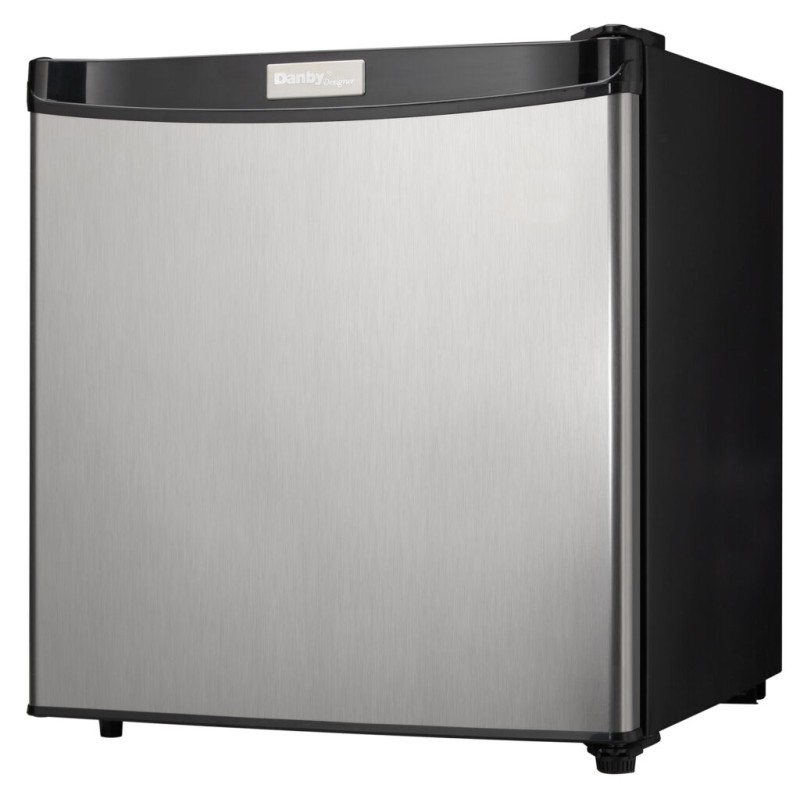 Danby Designer 1.6 cu. ft. Compact Fridge in Stainless Steel