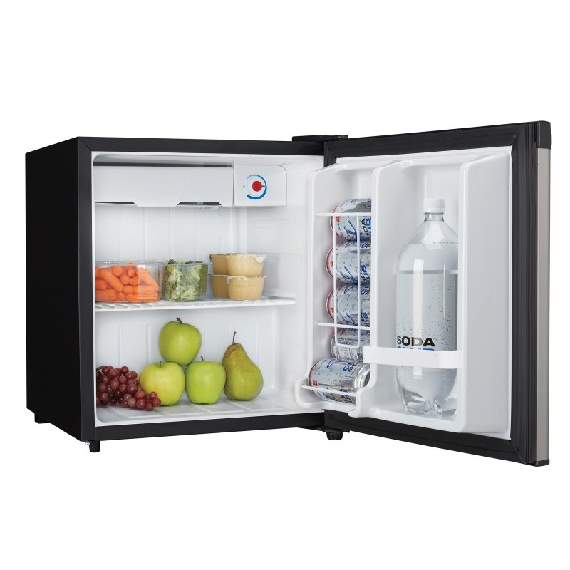 Danby Designer 1.6 cu. ft. Compact Fridge in Stainless Steel