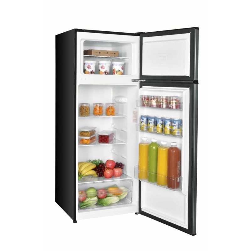 Danby 7.4 cu. ft. Apartment Size Fridge Top Mount in Stainless Steel