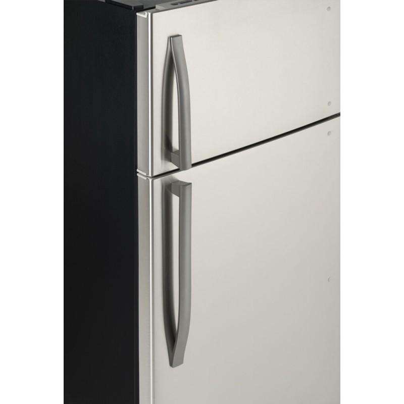 Danby 18.1 cu. ft. Apartment Size Fridge Top Mount in Stainless Steel