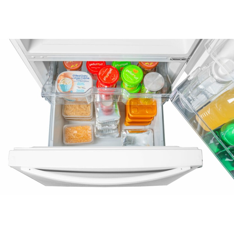 Danby Designer 18.7 cu. ft. Apartment Fridge Bottom Mount in White