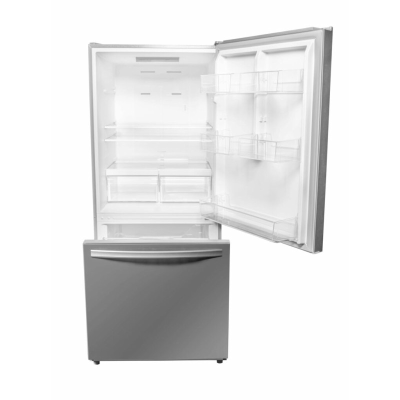 Danby Designer 18.7 cu. ft. Apartment Fridge Bottom Mount in Stainless Steel