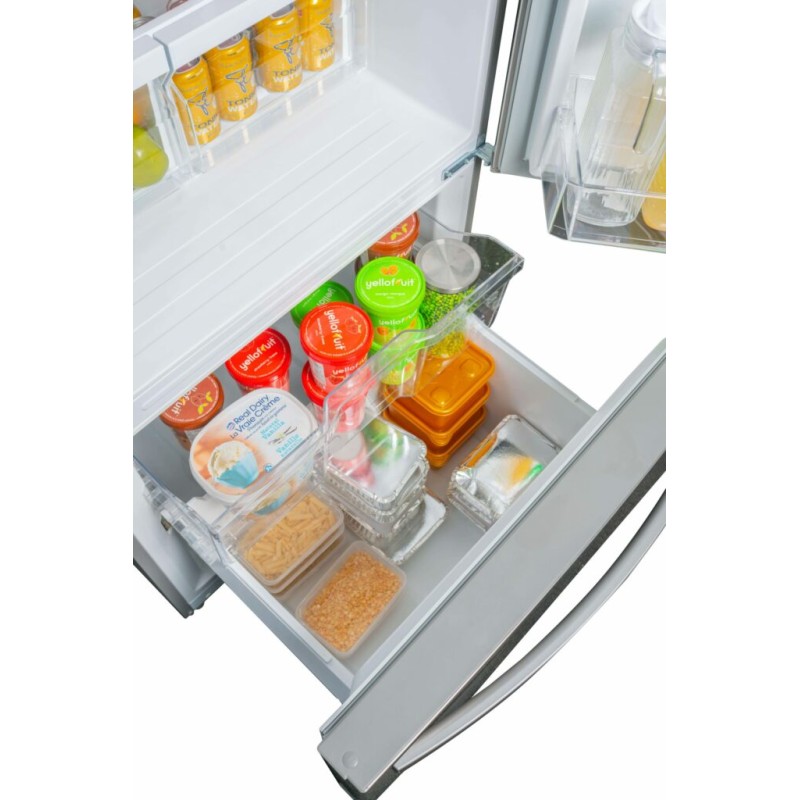 Danby Designer 18.7 cu. ft. Apartment Fridge Bottom Mount in Stainless Steel