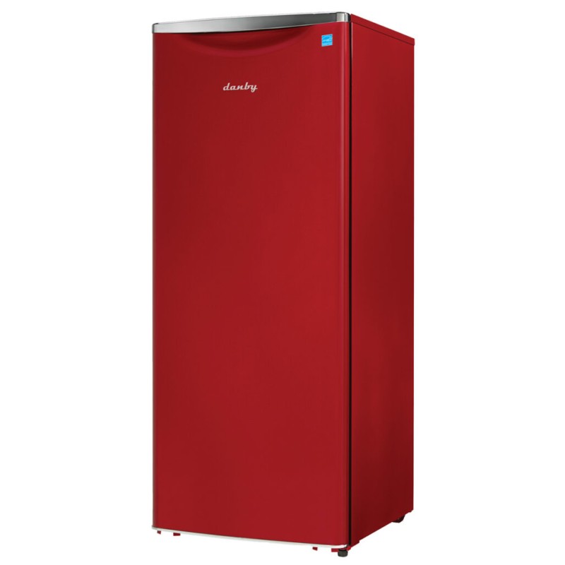 Danby 11.0 cu. ft. Contemporary Classic Apartment Size Fridge in Metallic Red