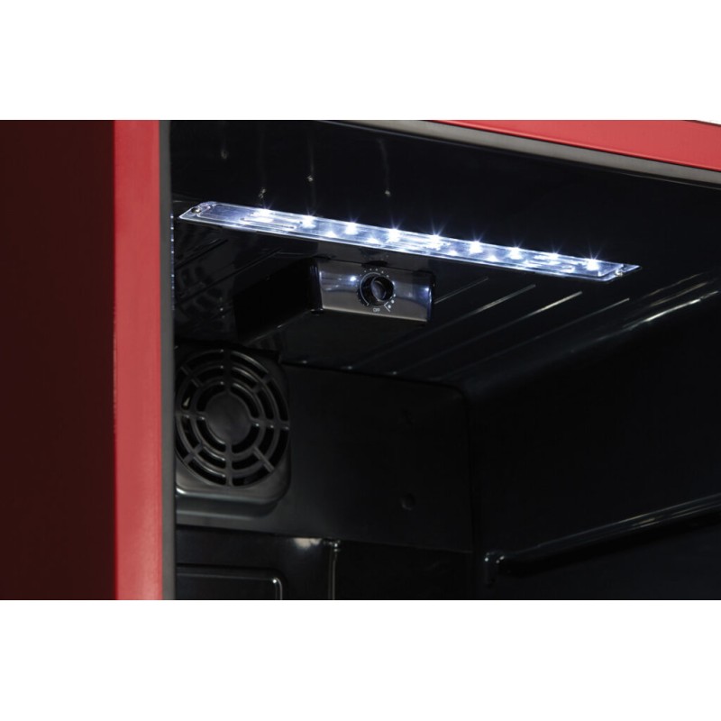 Danby 11.0 cu. ft. Contemporary Classic Apartment Size Fridge in Metallic Red