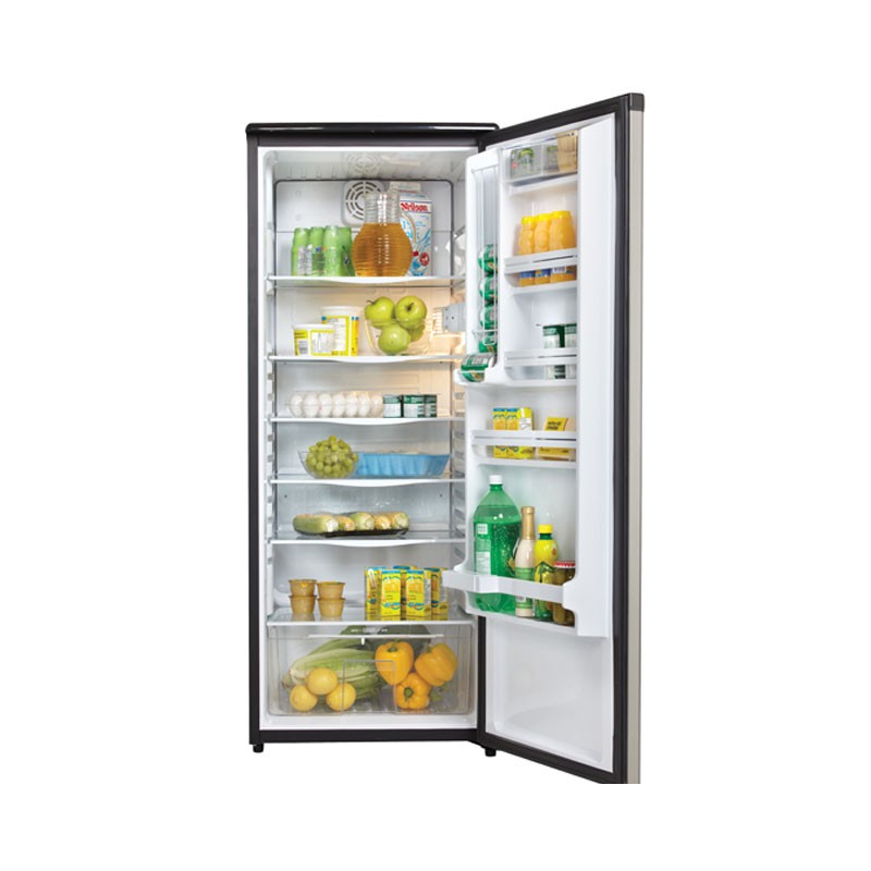 Danby Designer 11.0 cu. ft. Apartment Size Fridge in Stainless Steel