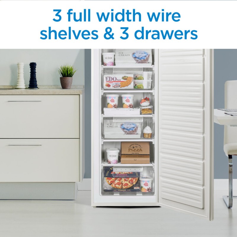 Danby 6.0 cu ft White Upright Freezer