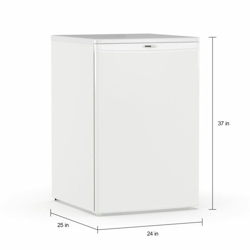 Danby Designer 4.3 cu. ft. Upright Freezer in White