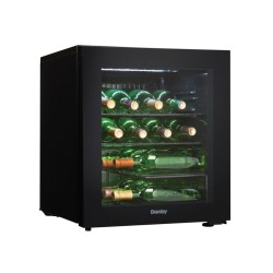 Danby 16 Bottle Free-Standing Wine Cooler in Black