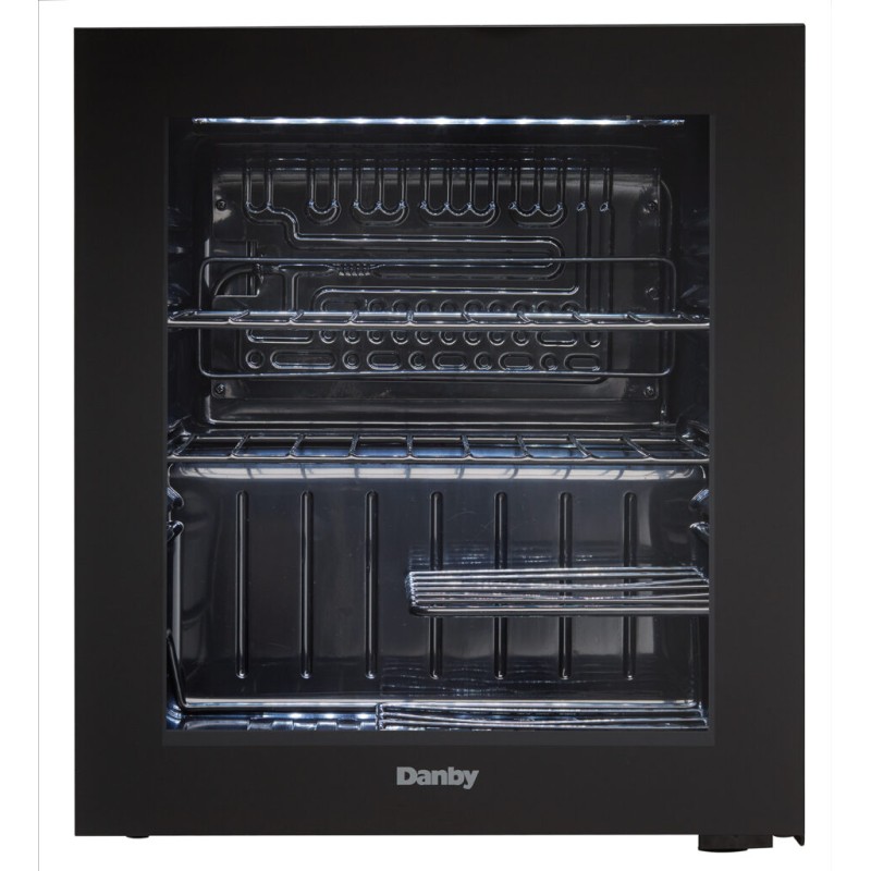 Danby 16 Bottle Free-Standing Wine Cooler in Black
