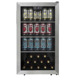 Danby 4.5 cu. ft. Free-Standing Beverage Center in Stainless Steel