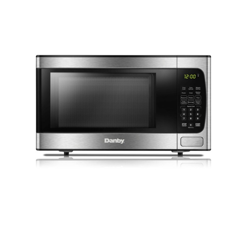 Danby 0.9 cu. ft. Countertop Microwave in Stainless Steel