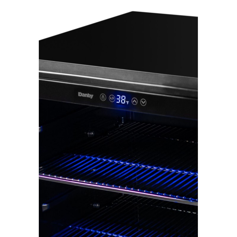 Danby 5.7 cu. ft. Built-in Beverage Center in Stainless Steel