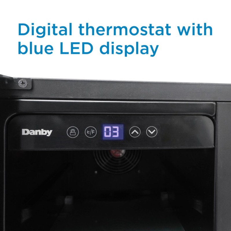 Danby 5.2 cu. ft. Built-in Beverage Center in Stainless Steel