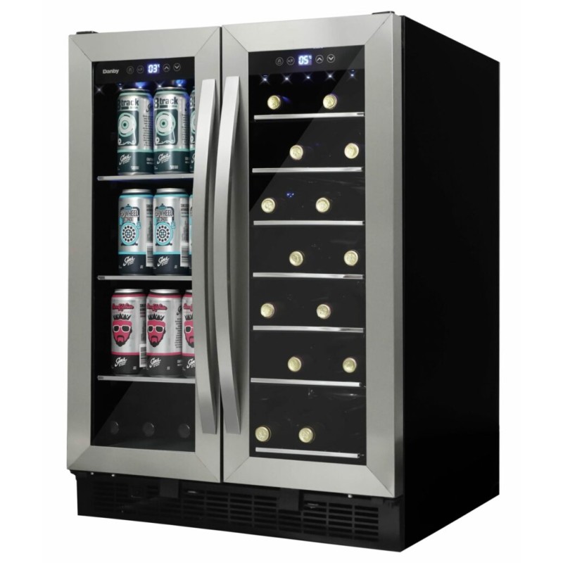 Danby 5.2 cu. ft. Built-in Beverage Center in Stainless Steel