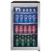 Danby 5.2 cu. ft. Built-in Beverage Center in Stainless Steel