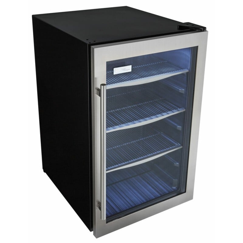 Danby 4.3 cu. ft. Free-Standing Beverage Center in Stainless Steel