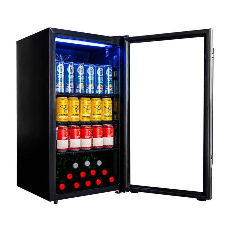 Danby 3.1 cu. ft. Free-Standing Beverage Center in Stainless Steel