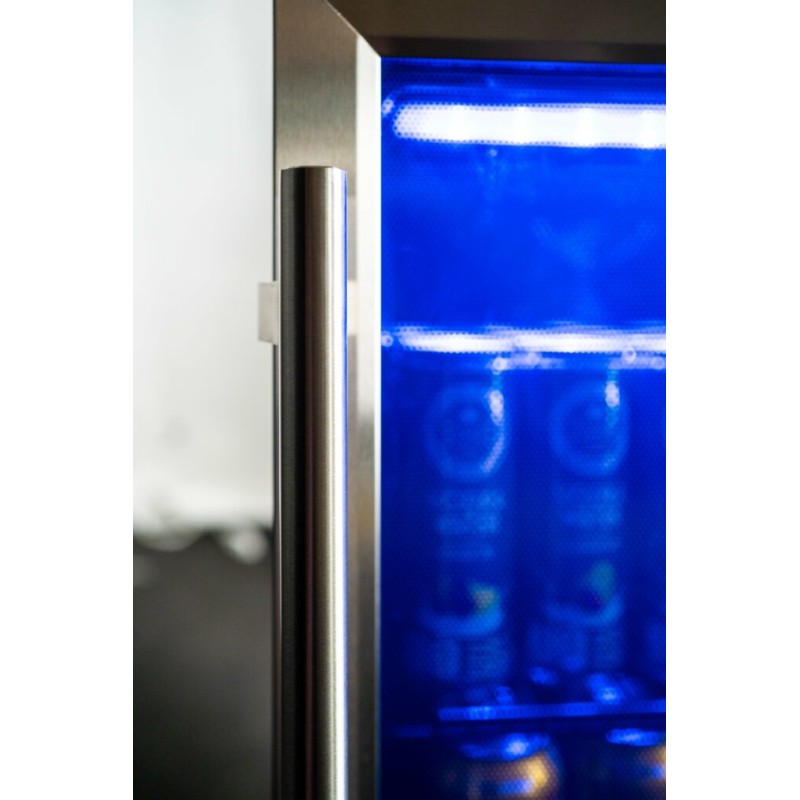 Danby 3.1 cu. ft. Free-Standing Beverage Center in Stainless Steel