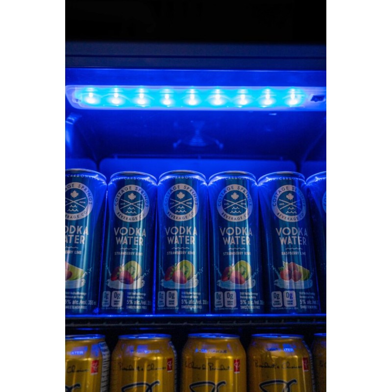 Danby 3.1 cu. ft. Free-Standing Beverage Center in Stainless Steel