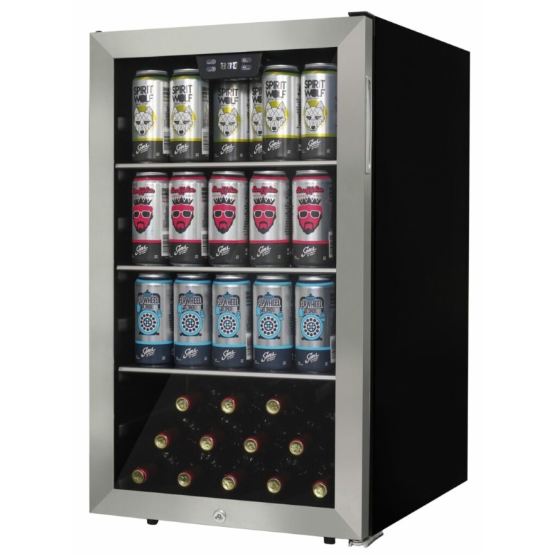 Danby 4.5 cu. ft. Free-Standing Beverage Center in Stainless Steel