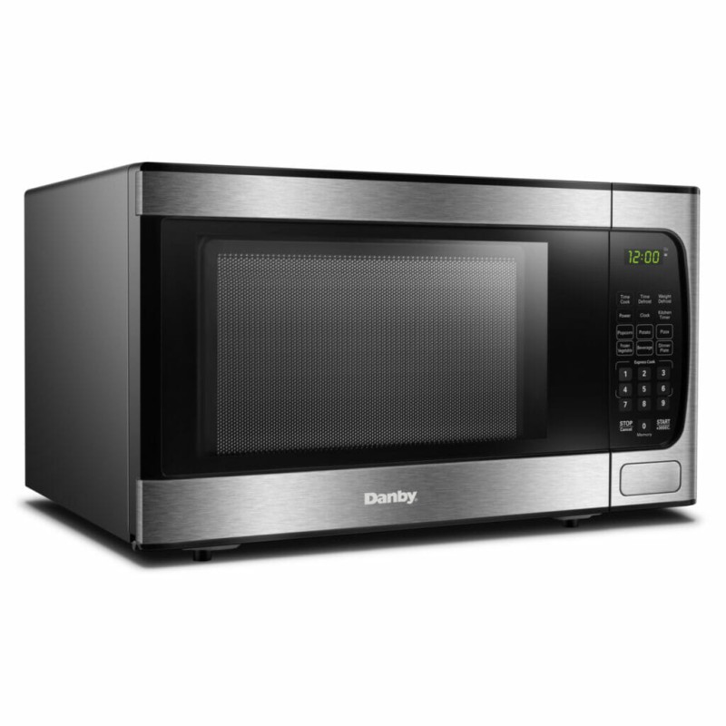 Danby 0.9 cu. ft. Countertop Microwave in Stainless Steel