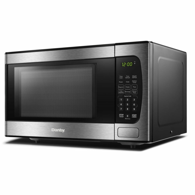 Danby 0.9 cu. ft. Countertop Microwave in Stainless Steel