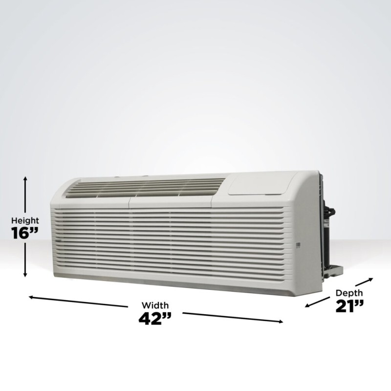Danby 12000 BTU Packaged Terminal with Heat Pump AC in White