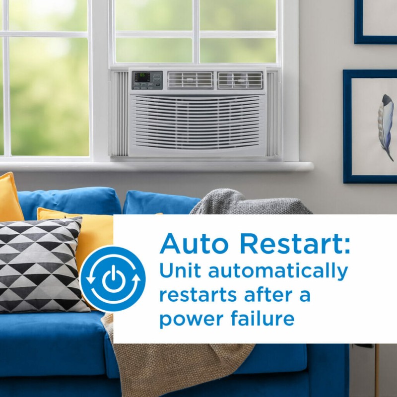 Danby 8,000 BTU Window AC in White