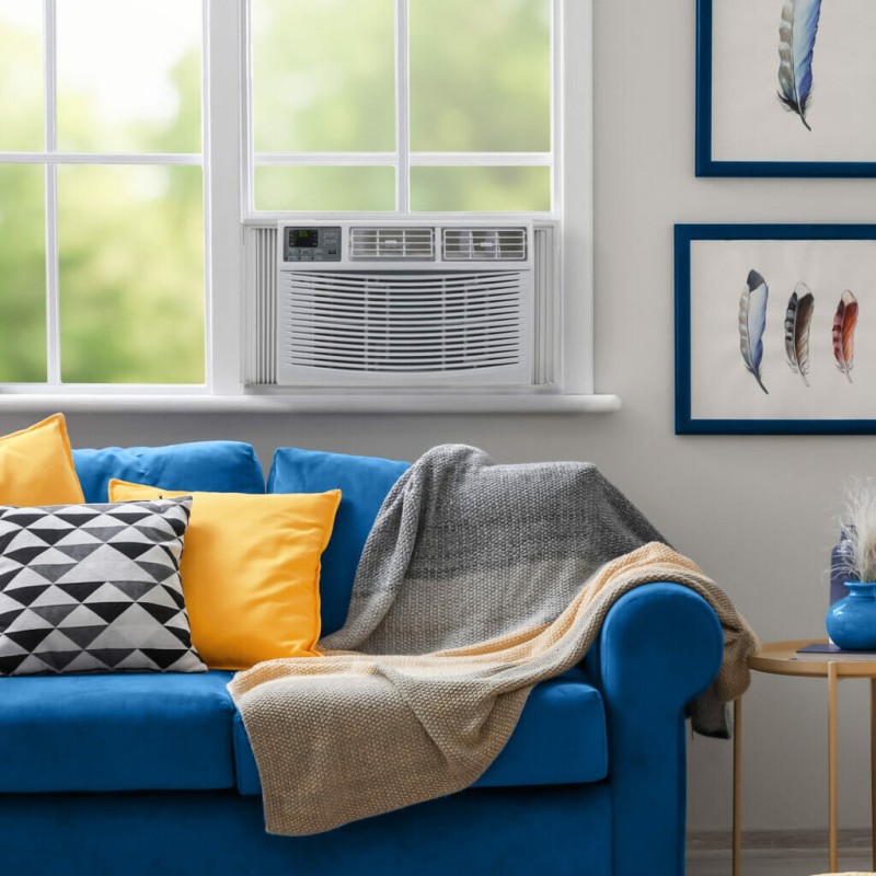 Danby 8,000 BTU Window AC in White