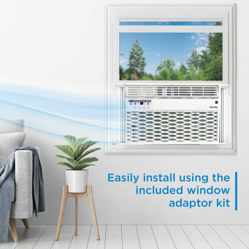 Danby 8,000 BTU Window AC in White