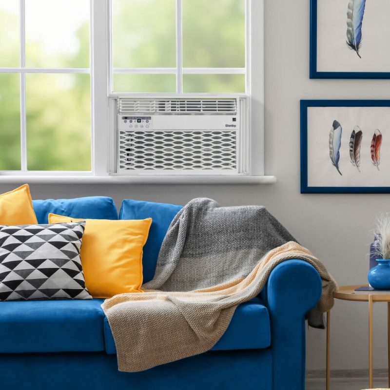 Danby 8,000 BTU Window AC in White