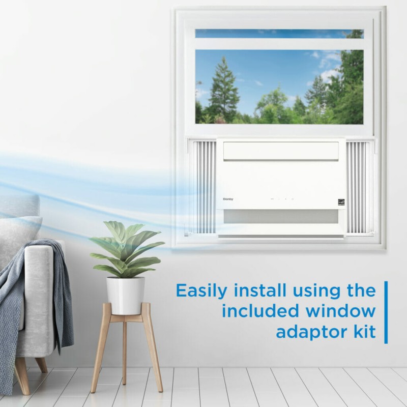 Danby 8000 BTU Window AC with Wireless Connect in White