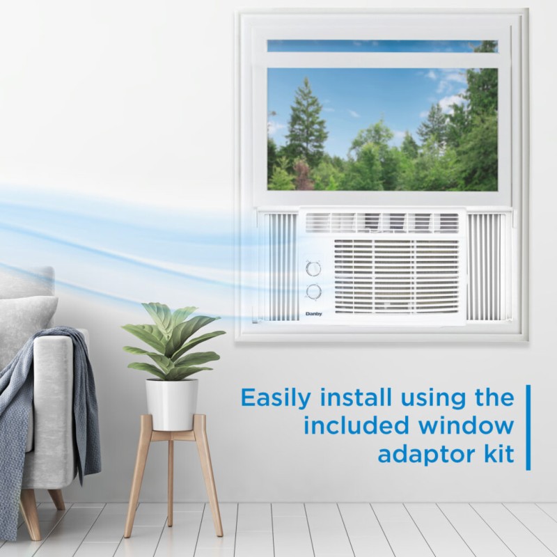Danby 5,000 BTU Window AC in White