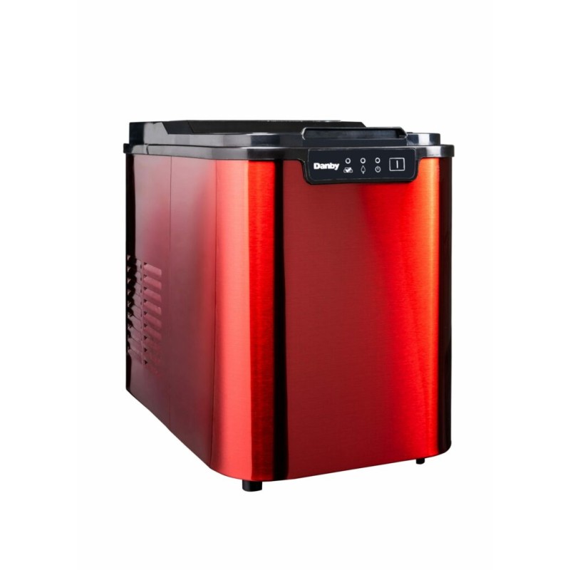Danby 25 lbs. Countertop Ice Maker in Red