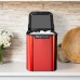 Danby 25 lbs Countertop Ice Maker – Red Stainless Steel with LED Controls