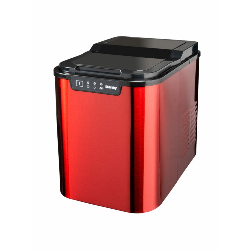 Danby 25 lbs. Countertop Ice Maker in Red