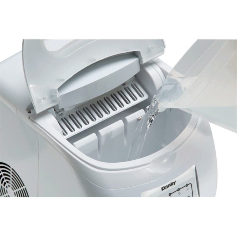 Danby 25 lbs. Countertop Ice Maker in White