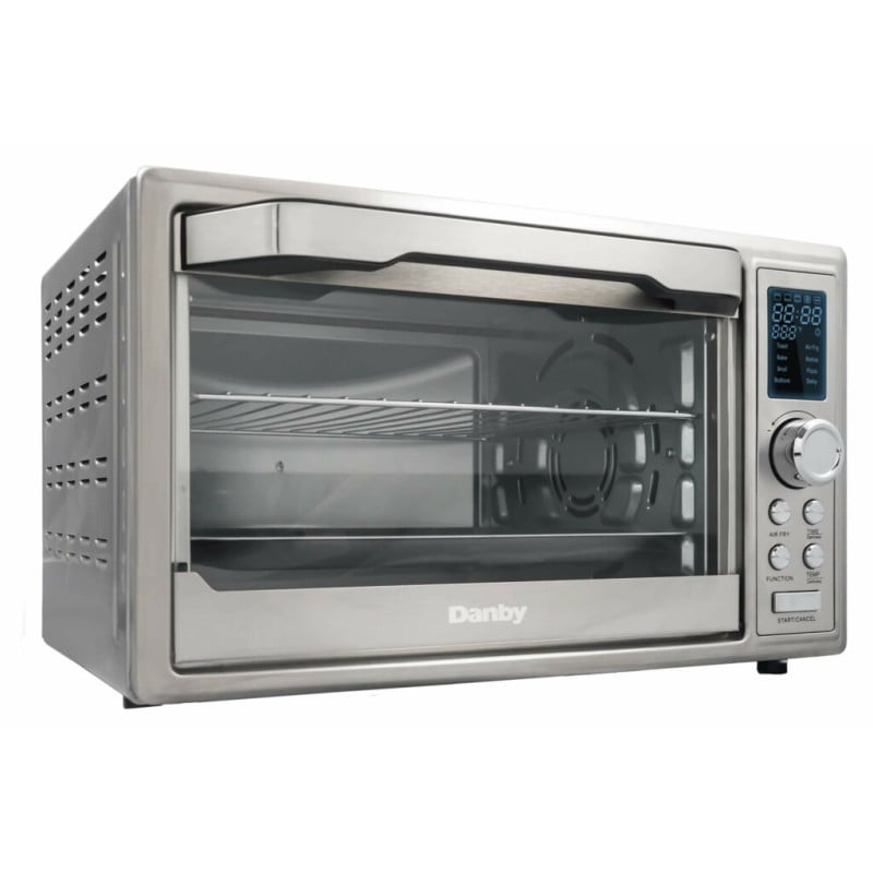 Danby 0.9 cu. ft. Toaster Oven with Air Fry Technology in Stainless Steel