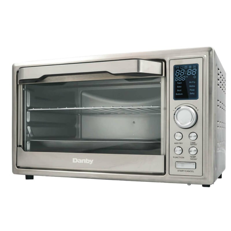 Danby 0.9 cu. ft. Toaster Oven with Air Fry Technology in Stainless Steel
