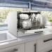 Danby 6 Place Setting Countertop Dishwasher in Silver