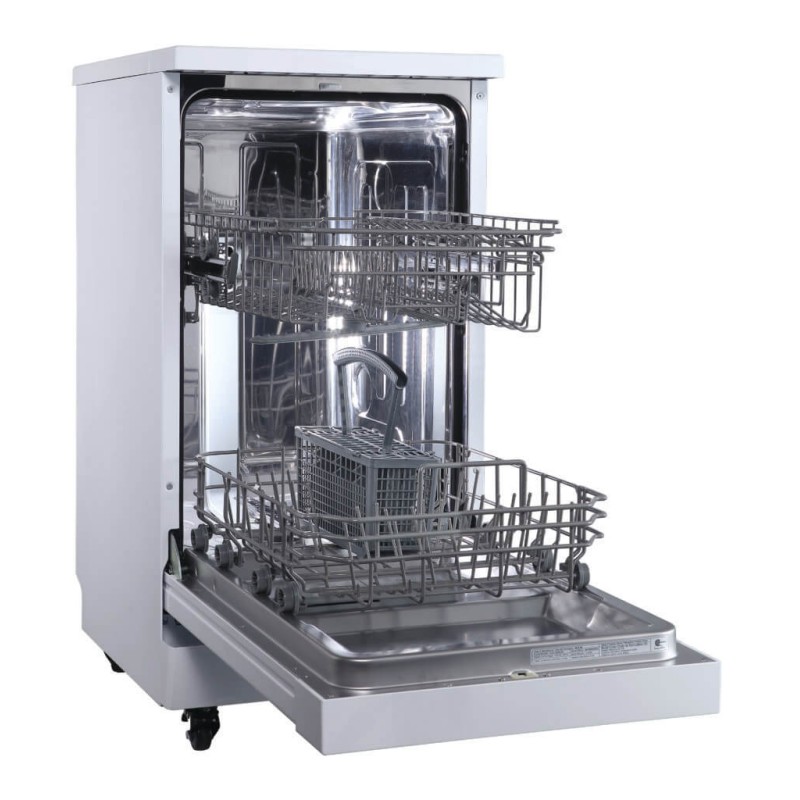 Danby 18 Wide Portable Dishwasher in White