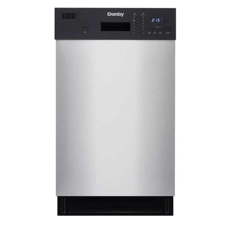 Danby 18 Wide Built-in Dishwasher in Stainless Steel